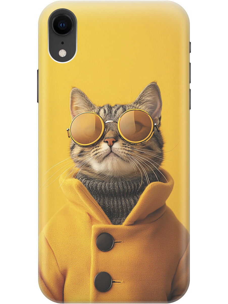 Силиконовый чехол на Apple iPhone XR с принтом "Котик в желтых очках", Прозрачный;желтый;черный, 719086312
Силиконовый чехол на Apple iPhone XR с принтом "Котик в желтых очках", Прозрачный;желтый;черный, 719086312