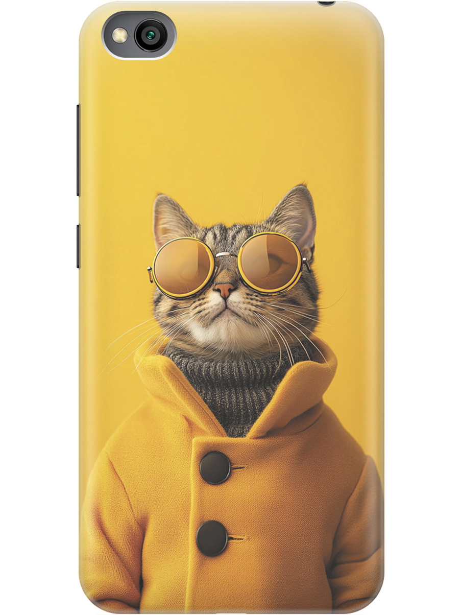 Силиконовый чехол на Xiaomi Redmi Go с принтом "Котик в желтых очках", Прозрачный;желтый;черный, 720668512
Силиконовый чехол на Xiaomi Redmi Go с принтом "Котик в желтых очках", Прозрачный;желтый;черный, 720668512