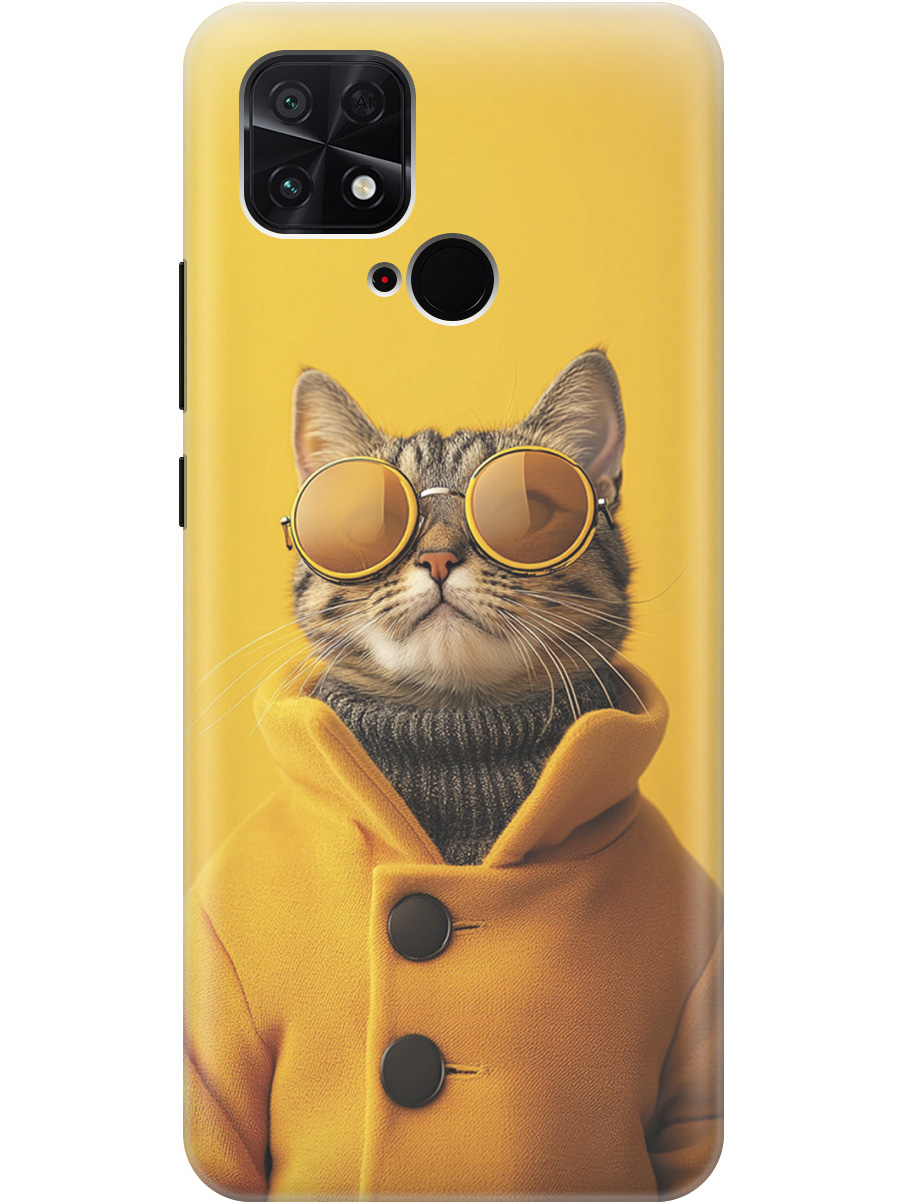 Силиконовый чехол на Xiaomi Poco C40 с принтом "Котик в желтых очках", Прозрачный;желтый;черный, 740187912
Силиконовый чехол на Xiaomi Poco C40 с принтом "Котик в желтых очках", Прозрачный;желтый;черный, 740187912