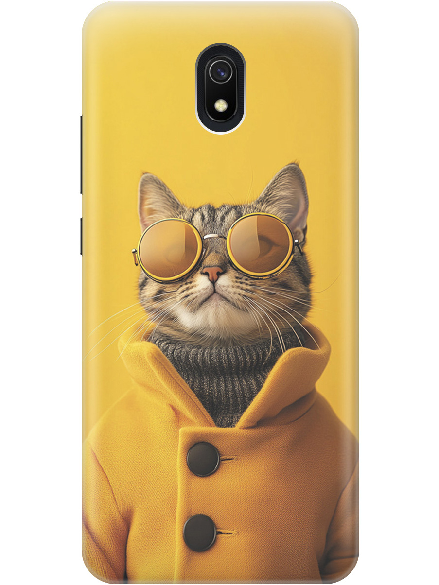 Силиконовый чехол на Xiaomi Redmi 8A с принтом "Котик в желтых очках", Прозрачный;желтый;черный, 722188612
Силиконовый чехол на Xiaomi Redmi 8A с принтом "Котик в желтых очках", Прозрачный;желтый;черный, 722188612