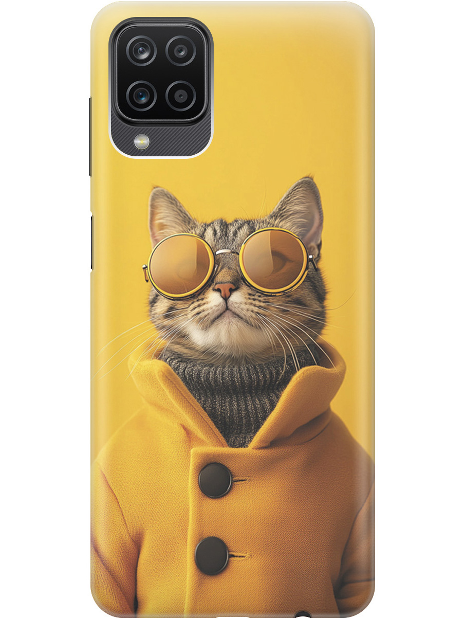 Силиконовый чехол на Samsung Galaxy A12 / M12 с принтом "Котик в желтых очках", Прозрачный;желтый;черный, 723602812
Силиконовый чехол на Samsung Galaxy A12 / M12 с принтом "Котик в желтых очках", Прозрачный;желтый;черный, 723602812