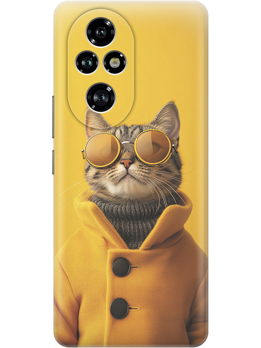 Силиконовый чехол на Honor 200 pro с принтом "Котик в желтых очках", Прозрачный;желтый;черный, 783979612
Силиконовый чехол на Honor 200 pro с принтом "Котик в желтых очках", Прозрачный;желтый;черный, 783979612