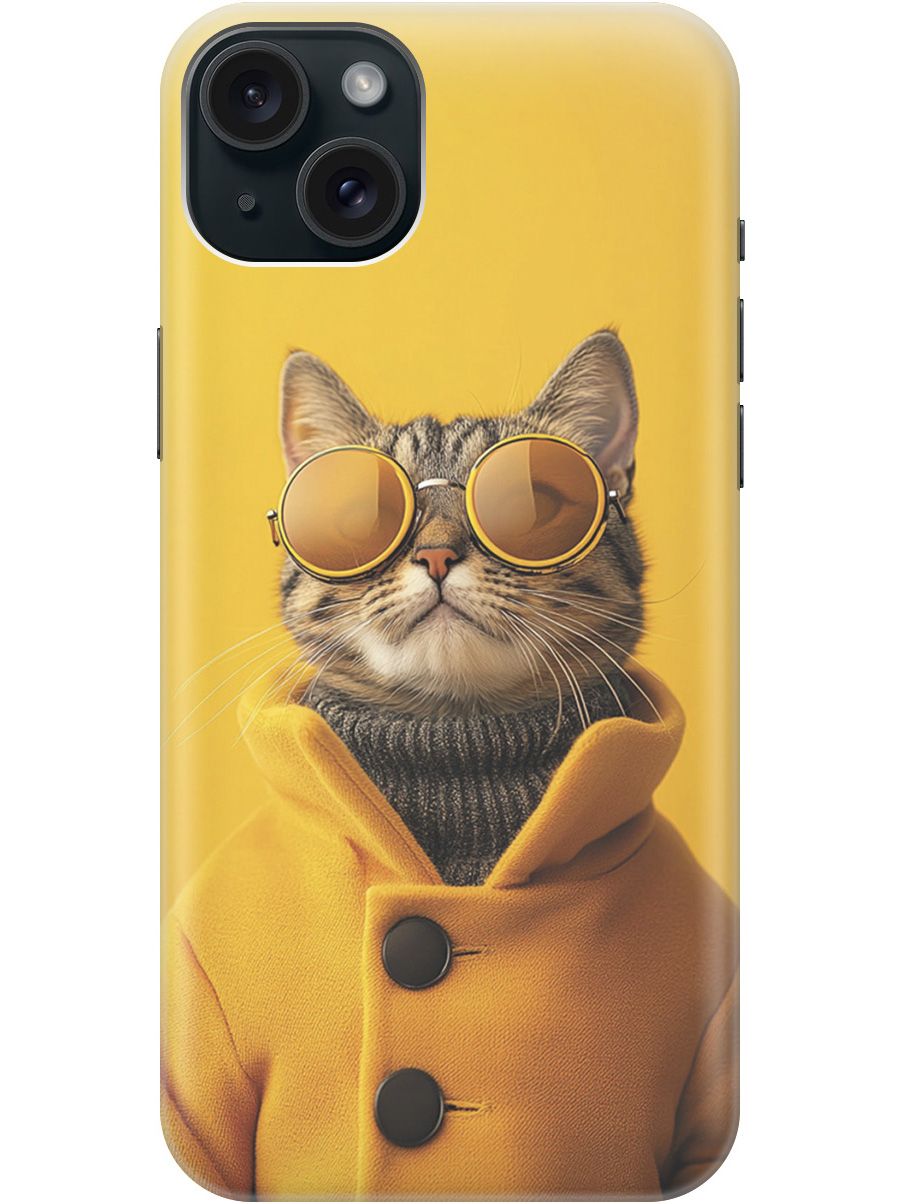 Силиконовый чехол на Apple iPhone 15 Plus с принтом "Котик в желтых очках", Прозрачный;желтый;черный, 775147912
Силиконовый чехол на Apple iPhone 15 Plus с принтом "Котик в желтых очках", Прозрачный;желтый;черный, 775147912
