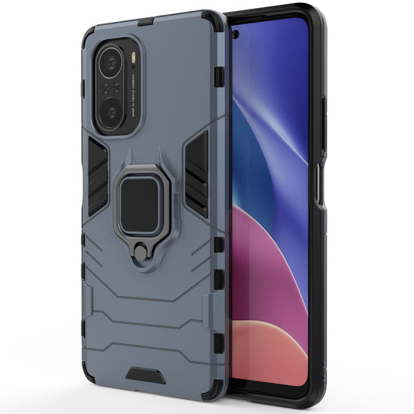 фото Противоударный чехол epik transformer ring для xiaomi poco f3/mi 11x (pro)/redmi k40