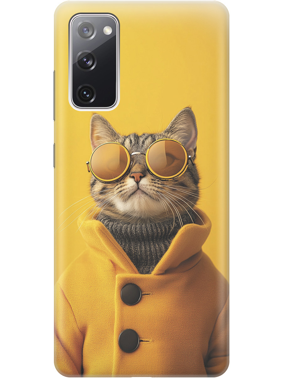 Силиконовый чехол на Samsung Galaxy S20 FE с принтом "Котик в желтых очках", Прозрачный;желтый;черный, 723485412
Силиконовый чехол на Samsung Galaxy S20 FE с принтом "Котик в желтых очках", Прозрачный;желтый;черный, 723485412