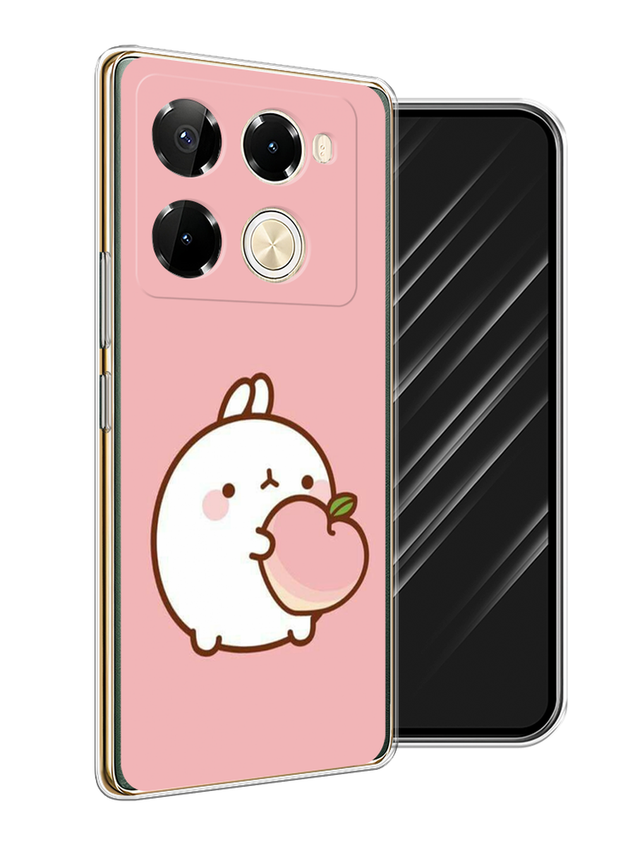 Чехол Awog на Infinix Note 40 Pro 5G/Note 40 Pro Plus "Кролик с персиком", Розовый;бежевый, 3106050-1
Чехол Awog на Infinix Note 40 Pro 5G/Note 40 Pro Plus "Кролик с персиком", Розовый;бежевый, 3106050-1