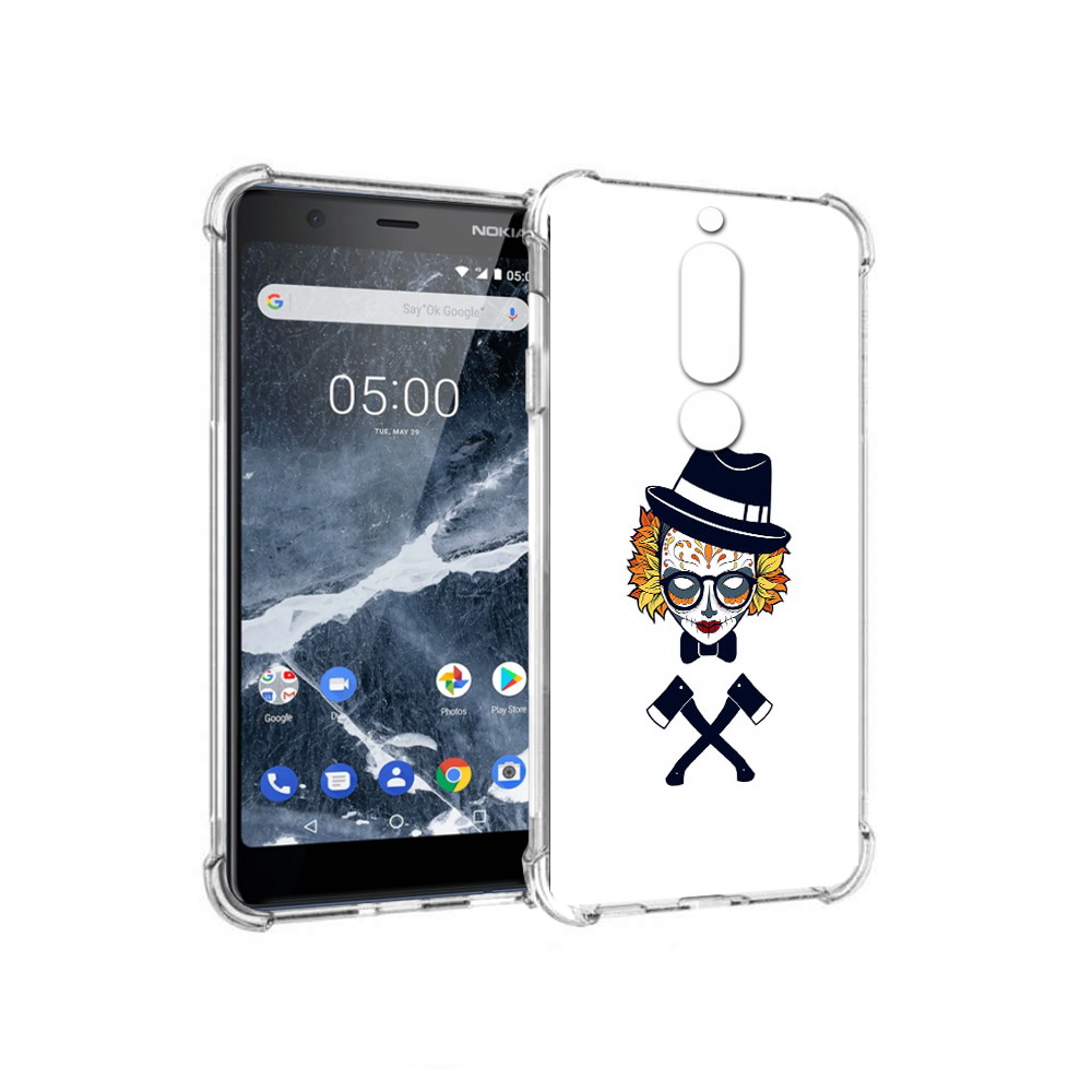 Чехол MyPads Tocco для Nokia 5.1 девушка в маске с топорами рисунок (PT114144.121.304), Прозрачный, Tocco
Чехол MyPads Tocco для Nokia 5.1 девушка в маске с топорами рисунок (PT114144.121.304), Прозрачный, Tocco