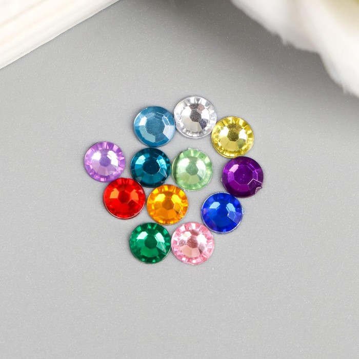 Набор декора для творчества стразы диаметр 0,5 см "Разноцветные" 12х12,5 см вес - 14 грамм, Разноцветный
Набор декора для творчества стразы диаметр 0,5 см "Разноцветные" 12х12,5 см вес - 14 грамм, Разноцветный