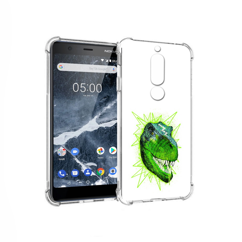 Чехол MyPads Tocco для Nokia 5.1 зеленый динозавр (PT114144.121.358), Прозрачный, Tocco
Чехол MyPads Tocco для Nokia 5.1 зеленый динозавр (PT114144.121.358), Прозрачный, Tocco