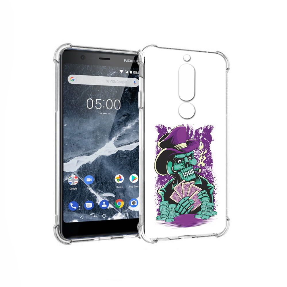 Чехол MyPads Tocco для Nokia 5.1 зеленый череп с картами (PT114144.121.361), Прозрачный, Tocco
Чехол MyPads Tocco для Nokia 5.1 зеленый череп с картами (PT114144.121.361), Прозрачный, Tocco