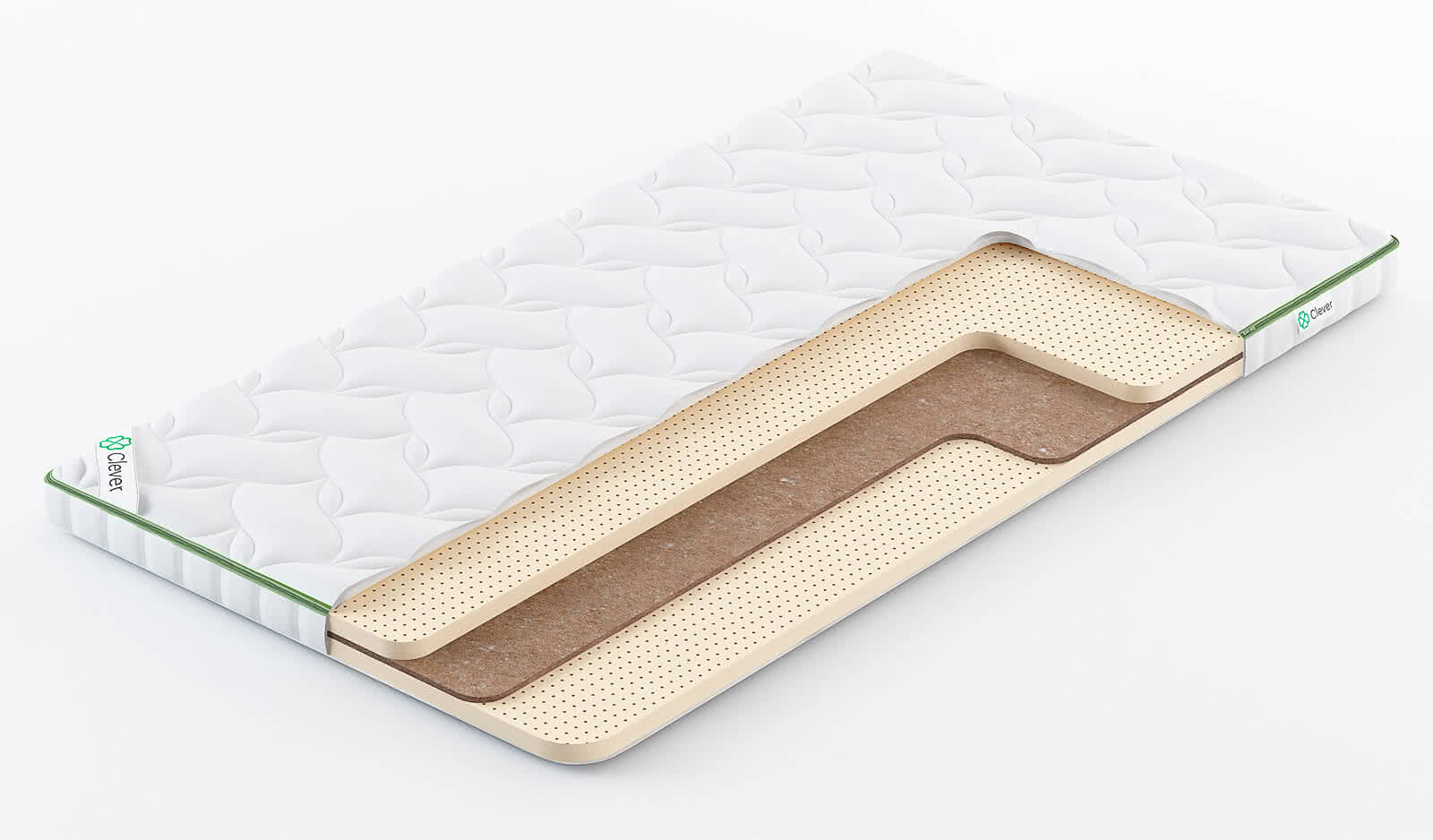 Топпер Clever LatexTop Hard High 160x210, Белый, Clever LatexTop Hard High
Топпер Clever LatexTop Hard High 160x210, Белый, Clever LatexTop Hard High