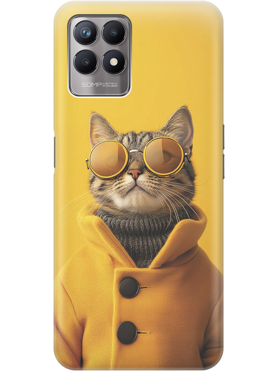 Силиконовый чехол на Realme 8i с принтом "Котик в желтых очках", Прозрачный;желтый;черный, 735001012
Силиконовый чехол на Realme 8i с принтом "Котик в желтых очках", Прозрачный;желтый;черный, 735001012