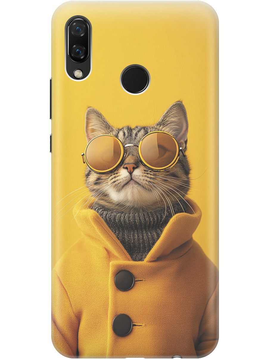 Силиконовый чехол на Huawei Nova 3 с принтом "Котик в желтых очках", Прозрачный;желтый;черный, 718981112
Силиконовый чехол на Huawei Nova 3 с принтом "Котик в желтых очках", Прозрачный;желтый;черный, 718981112
