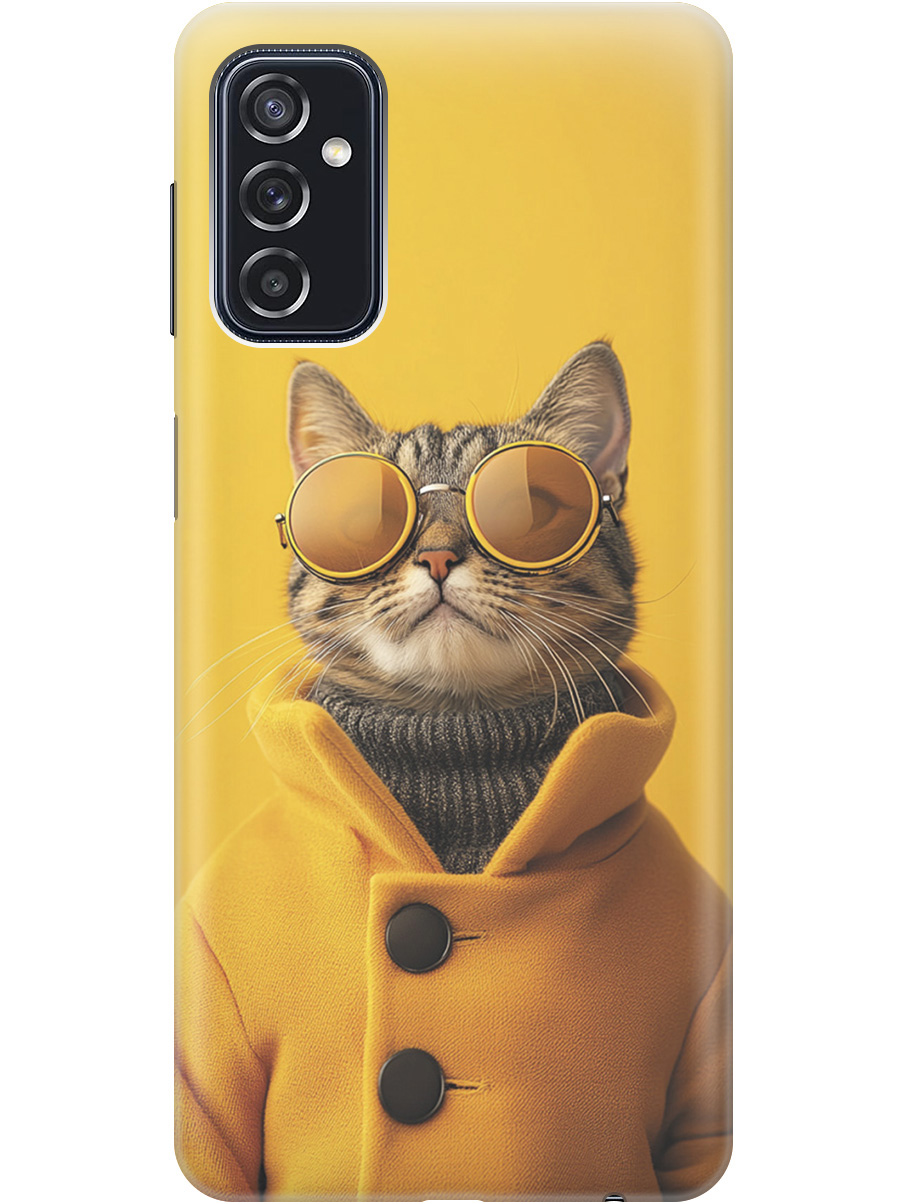 Силиконовый чехол на Samsung Galaxy M52 5G с принтом "Котик в желтых очках", Прозрачный;желтый;черный, 734082112
Силиконовый чехол на Samsung Galaxy M52 5G с принтом "Котик в желтых очках", Прозрачный;желтый;черный, 734082112