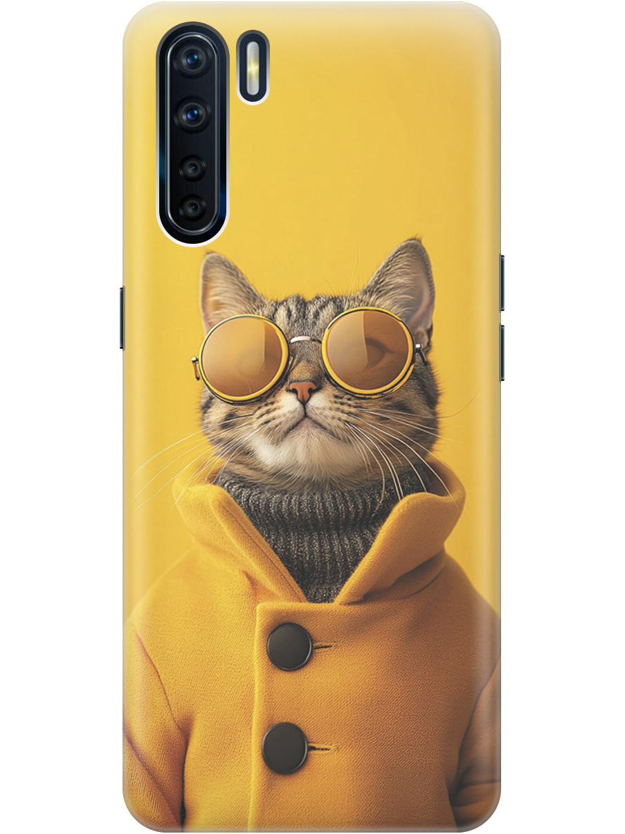 Силиконовый чехол на OPPO A91 / Reno3 с принтом "Котик в желтых очках", Прозрачный;желтый;черный, 726148812
Силиконовый чехол на OPPO A91 / Reno3 с принтом "Котик в желтых очках", Прозрачный;желтый;черный, 726148812
