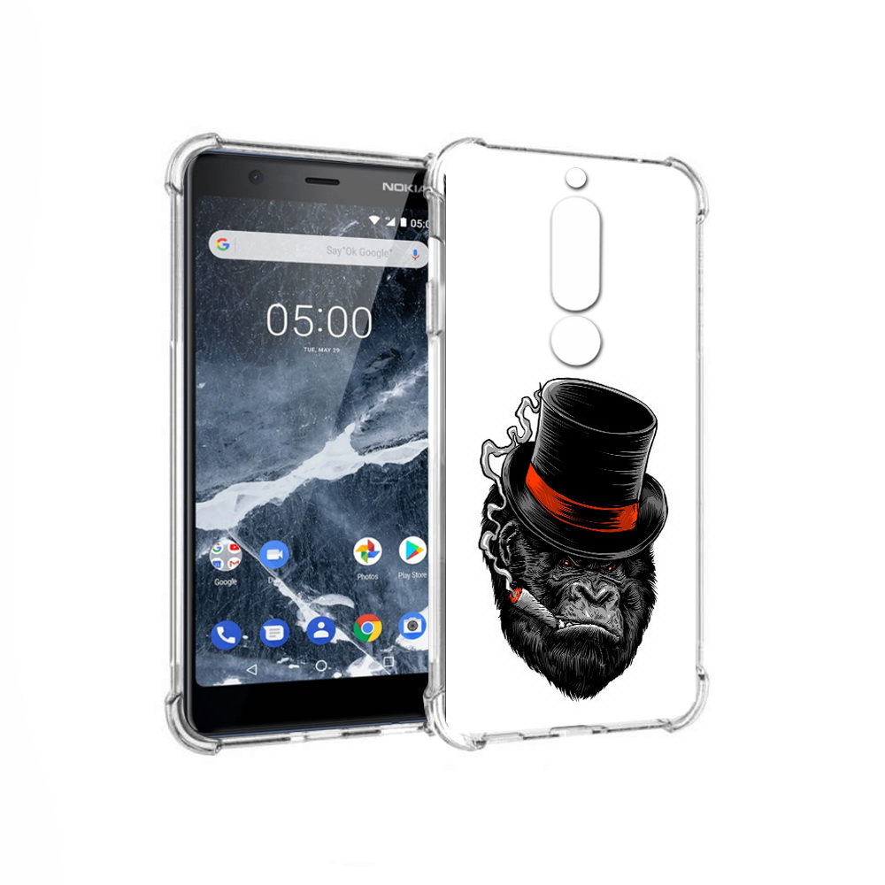 Чехол MyPads Tocco для Nokia 5.1 дизайнерская горилла (PT114144.121.431), Прозрачный, Tocco
Чехол MyPads Tocco для Nokia 5.1 дизайнерская горилла (PT114144.121.431), Прозрачный, Tocco