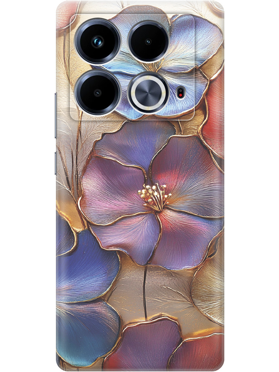 Силиконовый чехол на Infinix Note 40 с принтом "Позолоченные цветы", Прозрачный;золотистый;красный;синий, 782626424
Силиконовый чехол на Infinix Note 40 с принтом "Позолоченные цветы", Прозрачный;золотистый;красный;синий, 782626424