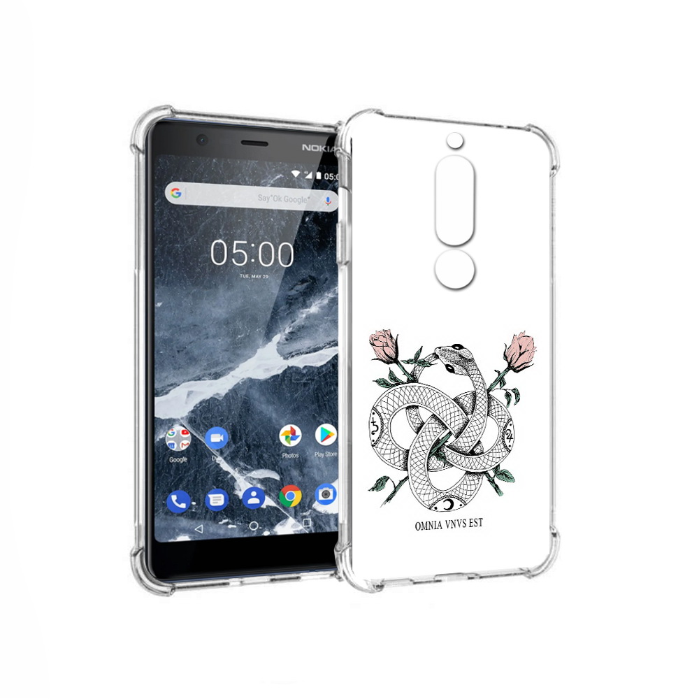 Чехол MyPads Tocco для Nokia 5.1 нарисованная змея абстракция (PT114144.121.502), Прозрачный, Tocco
Чехол MyPads Tocco для Nokia 5.1 нарисованная змея абстракция (PT114144.121.502), Прозрачный, Tocco