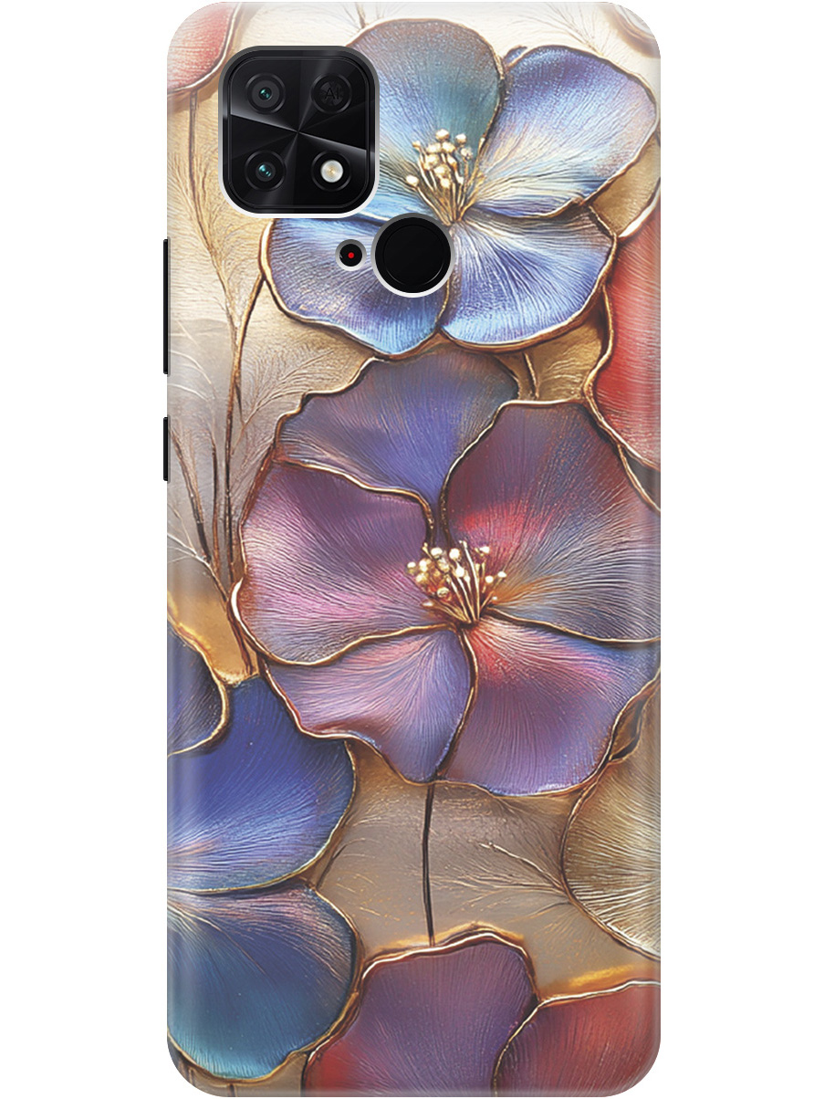 Силиконовый чехол на Xiaomi Poco C40 с принтом "Позолоченные цветы", Прозрачный;золотистый;красный;синий, 740187924
Силиконовый чехол на Xiaomi Poco C40 с принтом "Позолоченные цветы", Прозрачный;золотистый;красный;синий, 740187924