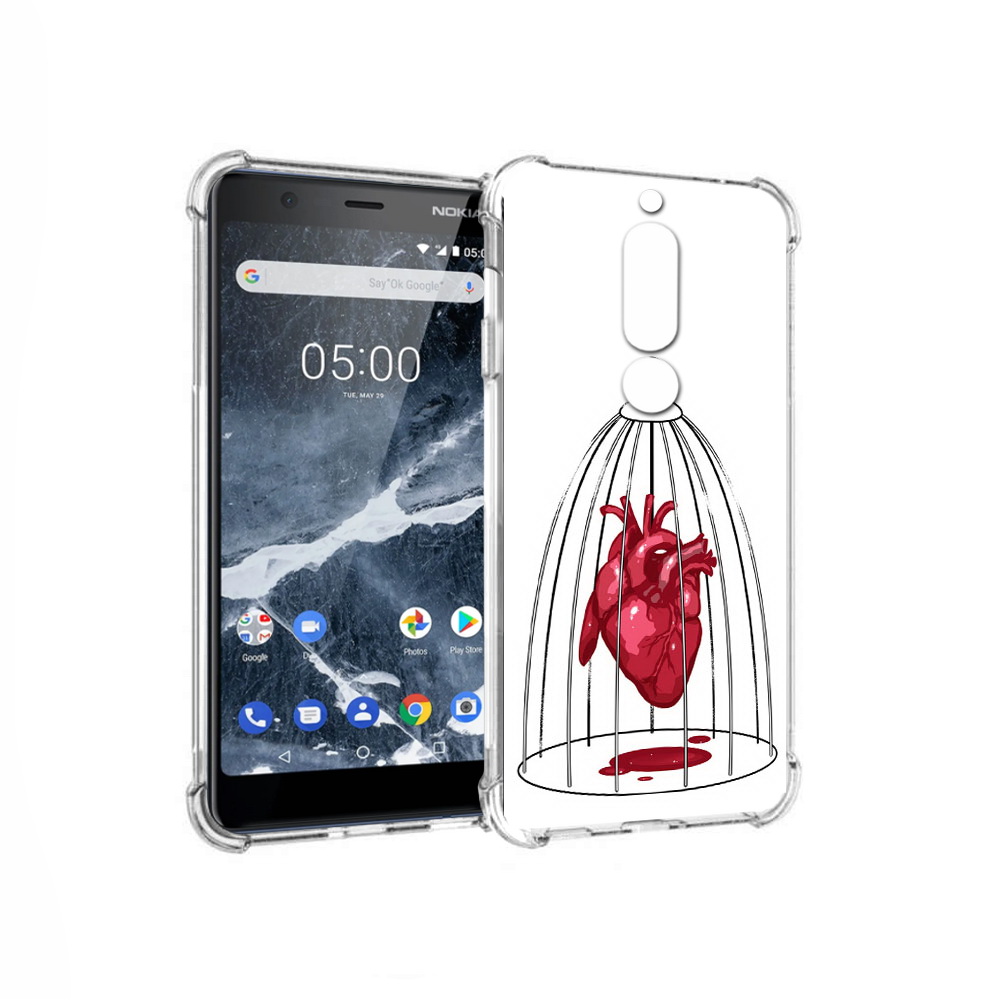 Чехол MyPads Tocco для Nokia 5.1 сердце в клетке (PT114144.121.597), Прозрачный, Tocco
Чехол MyPads Tocco для Nokia 5.1 сердце в клетке (PT114144.121.597), Прозрачный, Tocco