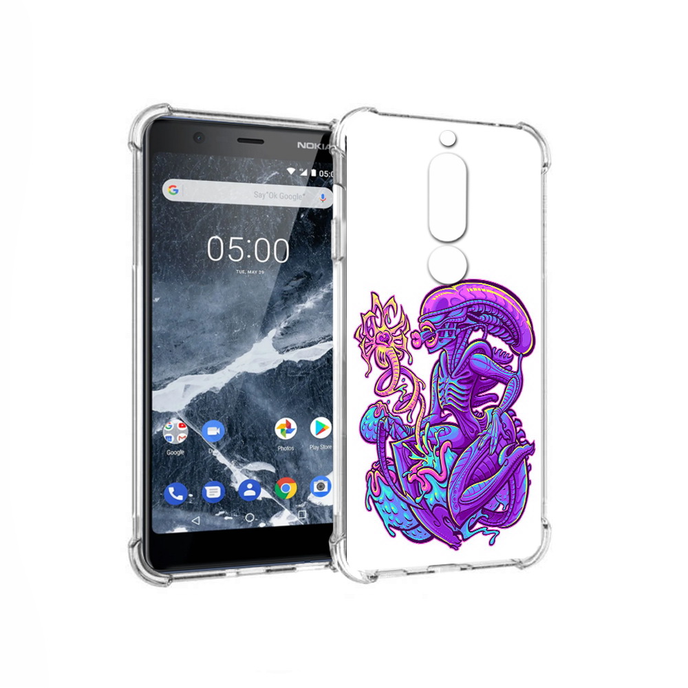 Чехол MyPads Tocco для Nokia 5.1 чужой фиолетовый цвет (PT114144.121.693), Прозрачный, Tocco
Чехол MyPads Tocco для Nokia 5.1 чужой фиолетовый цвет (PT114144.121.693), Прозрачный, Tocco