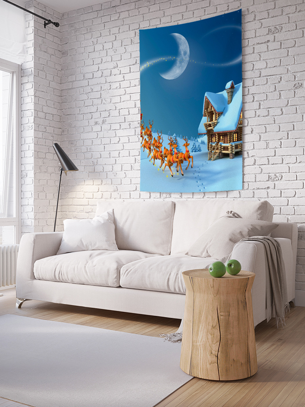 Вертикальное фотопанно на стену JoyArty Прибытие Санты 150x200 см, Прибытие Санты
Вертикальное фотопанно на стену JoyArty Прибытие Санты 150x200 см, Прибытие Санты