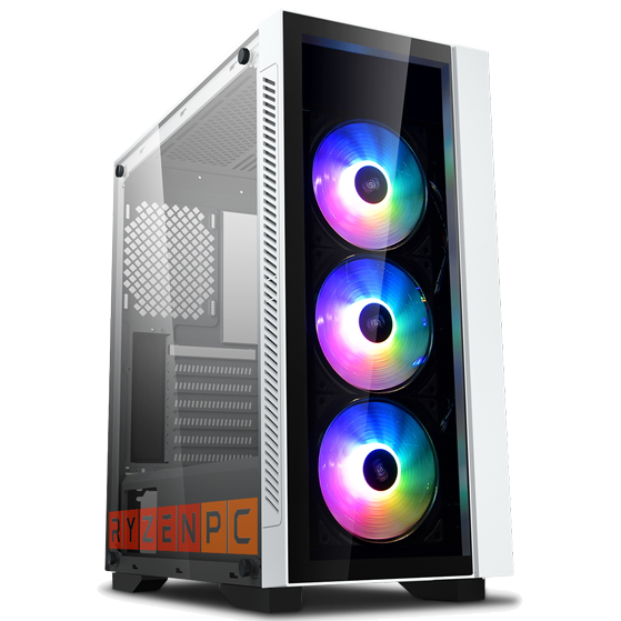 фото Настольный компьютер ryzenpc белый (3329415)