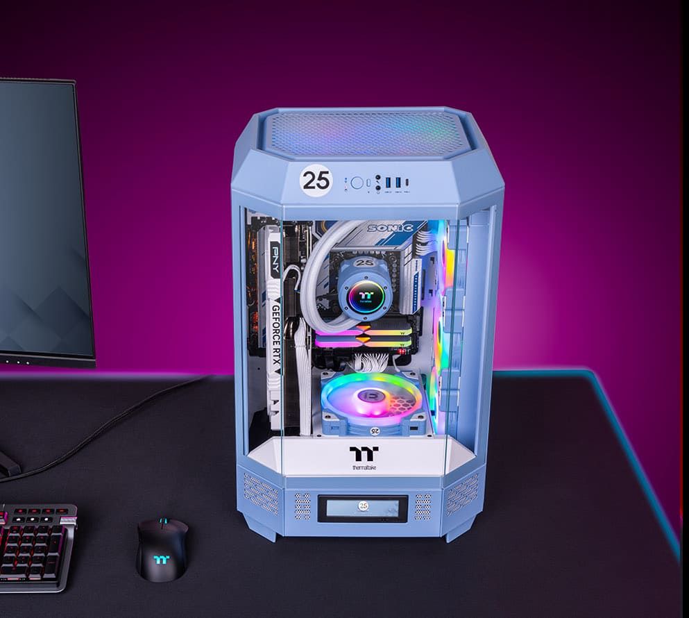 Корпус компьютерный Thermaltake The Tower 300 (CA-1Y4-00SFWN-00) розовый, The Tower 300
Корпус компьютерный Thermaltake The Tower 300 (CA-1Y4-00SFWN-00) розовый, The Tower 300