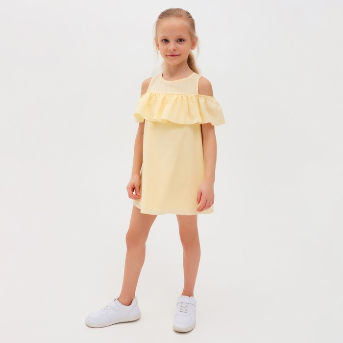 Платье для девочки MINAKU: Cotton Collection цвет желтый, рост 116, Cotton Collection-2
Платье для девочки MINAKU: Cotton Collection цвет желтый, рост 116, Cotton Collection-2