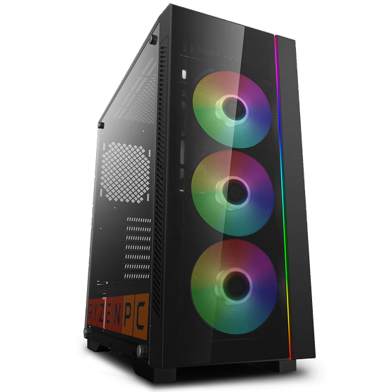 фото Настольный компьютер ryzenpc черный (3329538)