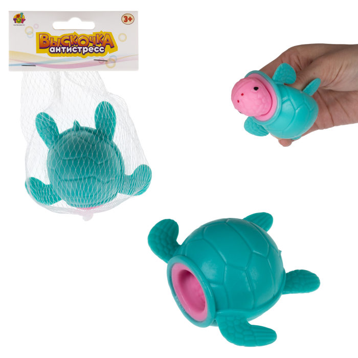 Игрушка-антистресс 1Toy Жмяка Т23883-2 Выскочка Черепаха, бирюзовая, Бирюзовый;розовый, Т23883-2
Игрушка-антистресс 1Toy Жмяка Т23883-2 Выскочка Черепаха, бирюзовая, Бирюзовый;розовый, Т23883-2