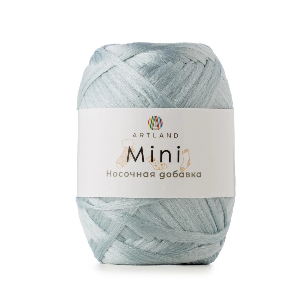 Пряжа Artland Носочная добавка Mini 10 мотков 150 м, 25 гр, цвет серо-голубой, mini10 NL
Пряжа Artland Носочная добавка Mini 10 мотков 150 м, 25 гр, цвет серо-голубой, mini10 NL