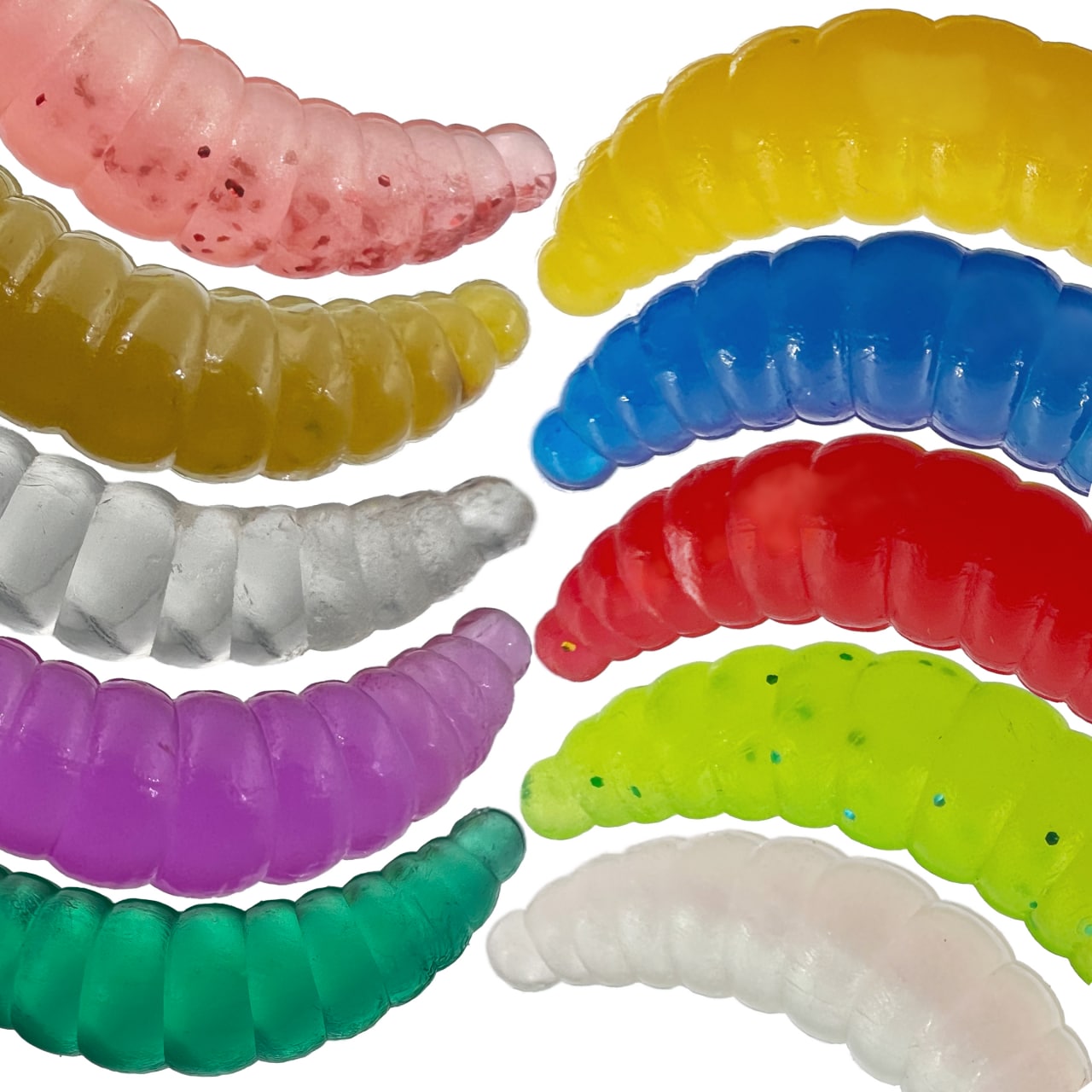 Мягкая силиконовая приманка форелевая (маггот, личинка), 0,5 г, 100 штук, Разноцветный
Мягкая силиконовая приманка форелевая (маггот, личинка), 0,5 г, 100 штук, Разноцветный