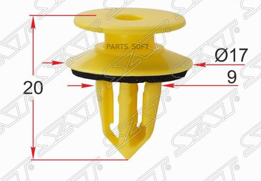 SAT ST-M12494 Клипса обшивки двери GM 1 шт. 1шт
SAT ST-M12494 Клипса обшивки двери GM 1 шт. 1шт