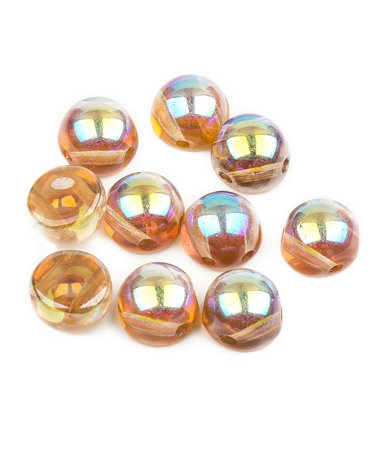 Бусины Czech Beads Cabochon bead, 6 мм Crystal Brown Rainbow, 30 шт, Разноцветный, Cabochon bead
Бусины Czech Beads Cabochon bead, 6 мм Crystal Brown Rainbow, 30 шт, Разноцветный, Cabochon bead