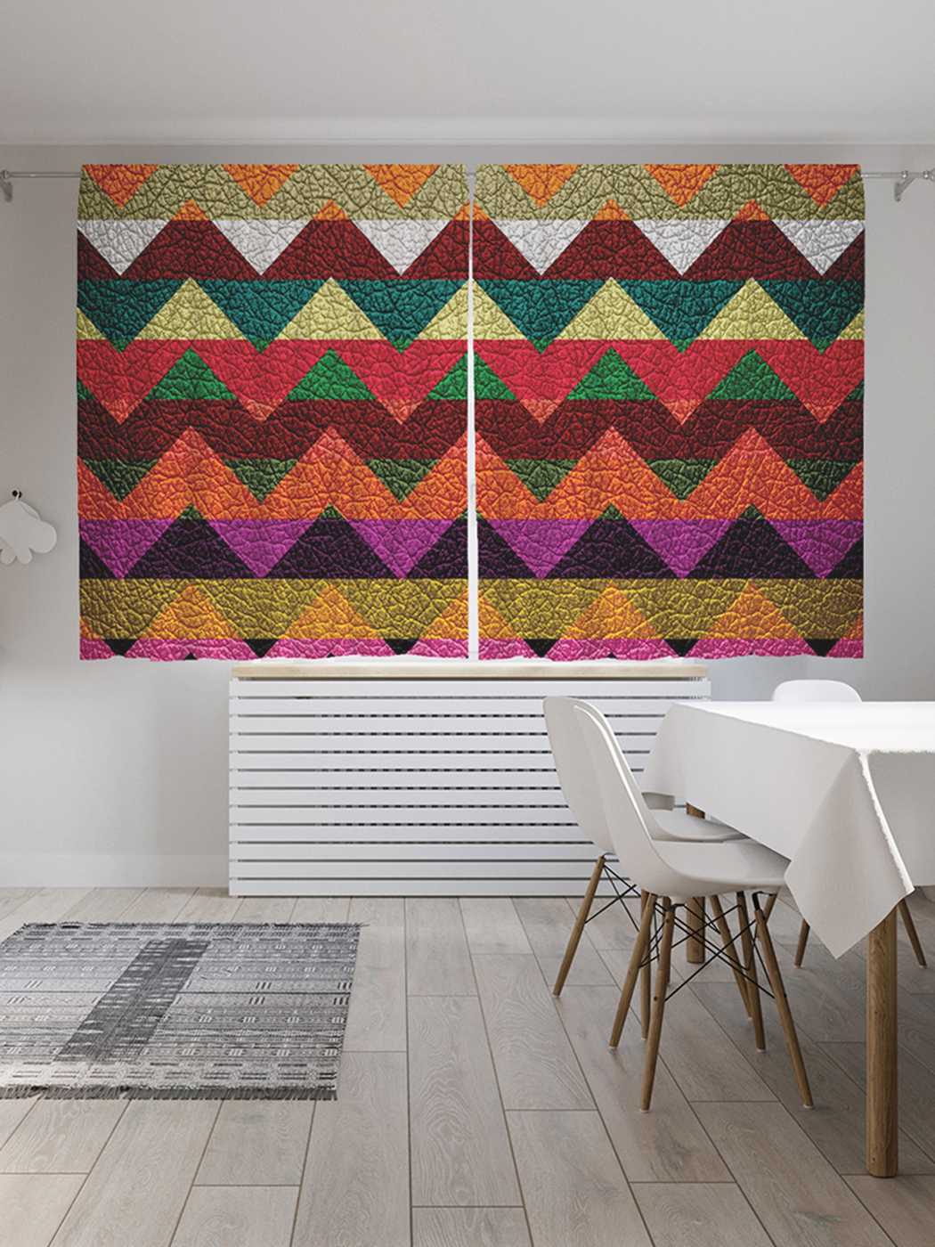 Классические шторы JoyArty "Зигзаги с видения", серия Oxford DeLux, 2 полотна 145x180 см, Зигзаги с видения
Классические шторы JoyArty "Зигзаги с видения", серия Oxford DeLux, 2 полотна 145x180 см, Зигзаги с видения