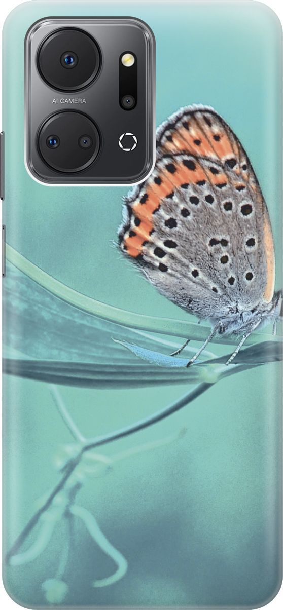Силиконовый чехол на Honor X7a с эффектом блеска "Бабочка на листке", Голубой;оранжевый, 159387
Силиконовый чехол на Honor X7a с эффектом блеска "Бабочка на листке", Голубой;оранжевый, 159387