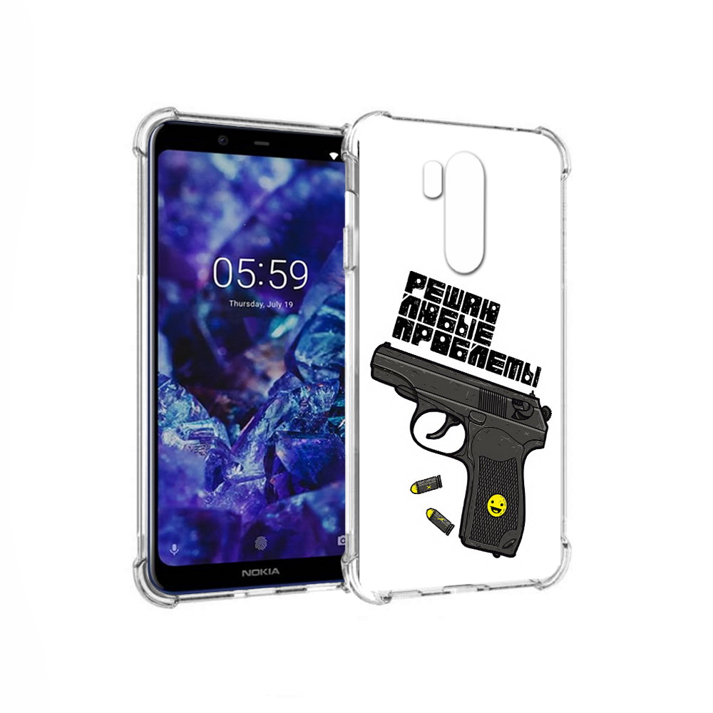 Чехол MyPads Tocco для Nokia X7 пистолет против проблем (PT123767.122.542), Прозрачный, Tocco
Чехол MyPads Tocco для Nokia X7 пистолет против проблем (PT123767.122.542), Прозрачный, Tocco