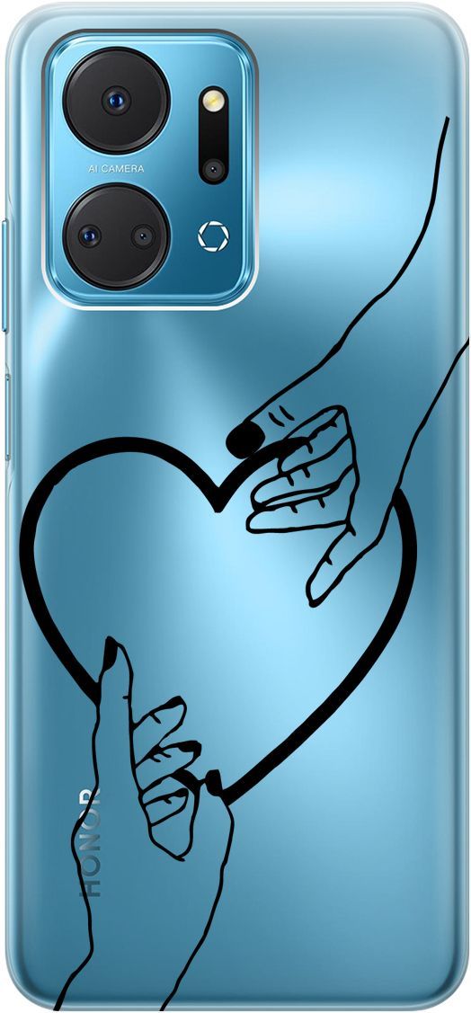 Силиконовый чехол на Honor X7a с 3D принтом "Hands" прозрачный, Прозрачный;черный, 159388
Силиконовый чехол на Honor X7a с 3D принтом "Hands" прозрачный, Прозрачный;черный, 159388