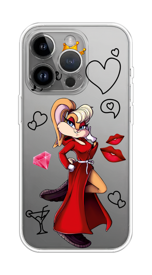 Чехол на Apple iPhone 15 Pro Max "Rich Lola Bunny", Красный;бежевый;оранжевый, 15850-1
Чехол на Apple iPhone 15 Pro Max "Rich Lola Bunny", Красный;бежевый;оранжевый, 15850-1