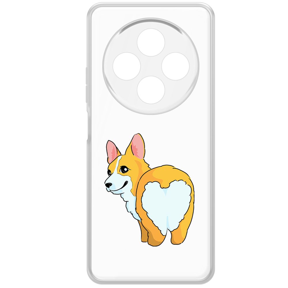 Чехол-накладка Krutoff Clear Case Рисованный корги вид 2 для Xiaomi Redmi 14C/Poco C75, Прозрачный
Чехол-накладка Krutoff Clear Case Рисованный корги вид 2 для Xiaomi Redmi 14C/Poco C75, Прозрачный