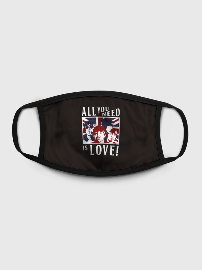 Многоразовая маска унисекс Burnettie All You Need Is Love, Разноцветный, All You Need Is Love
Многоразовая маска унисекс Burnettie All You Need Is Love, Разноцветный, All You Need Is Love