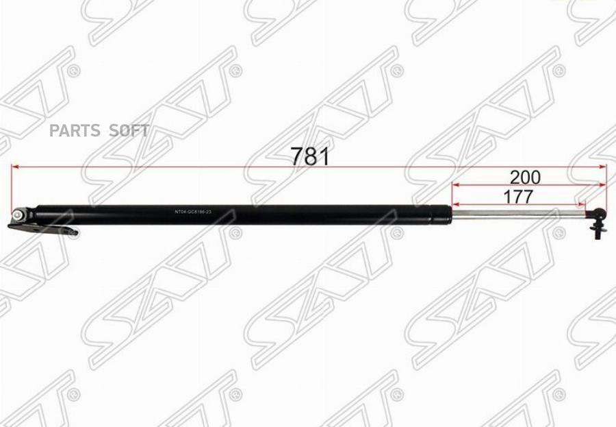 SAT STMR181463 Амортизатор крышки багажника MITSUBISHI DELICA/SPACE GEAR/L400 94-06 LH
SAT STMR181463 Амортизатор крышки багажника MITSUBISHI DELICA/SPACE GEAR/L400 94-06 LH
