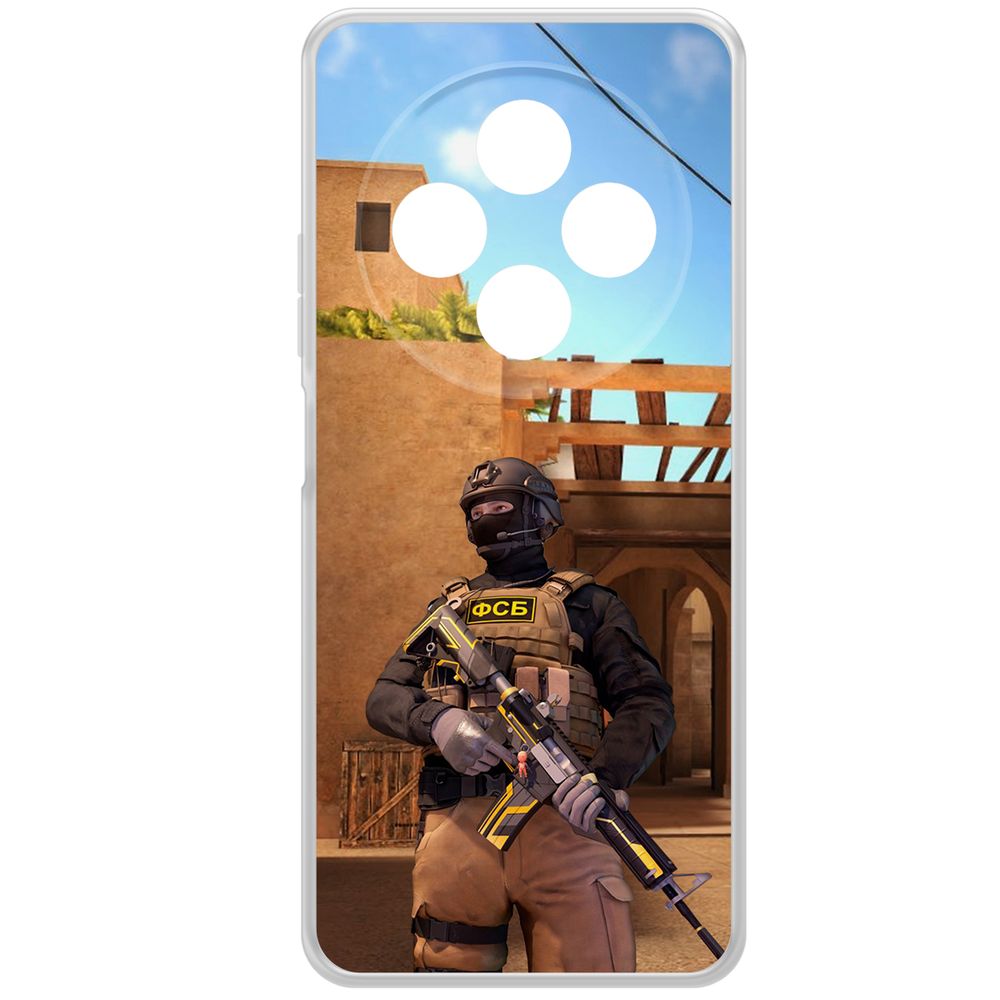 Чехол-накладка Krutoff Clear Case Cтандофф 2 (Standoff 2) - ФСБ для Xiaomi Redmi 14C, Прозрачный
Чехол-накладка Krutoff Clear Case Cтандофф 2 (Standoff 2) - ФСБ для Xiaomi Redmi 14C, Прозрачный