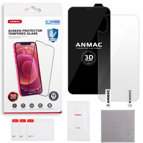 Защитное стекло ANMAC для iPhone XS Max 3D черное усиленное, Защитное стекло ANMAC IPhone XS Max 3D черное усиленное
Защитное стекло ANMAC для iPhone XS Max 3D черное усиленное, Защитное стекло ANMAC IPhone XS Max 3D черное усиленное