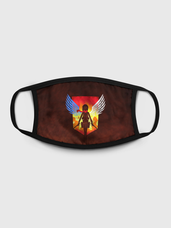 Многоразовая маска унисекс Burnettie Attack On Titan Mikasa, Разноцветный, Attack On Titan Mikasa
Многоразовая маска унисекс Burnettie Attack On Titan Mikasa, Разноцветный, Attack On Titan Mikasa