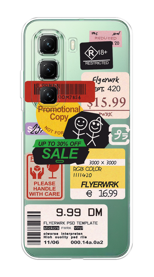 Чехол на Infinix Hot 50 4G "Коллаж из наклеек", Красный;желтый;зеленый;белый, 3106550-1
Чехол на Infinix Hot 50 4G "Коллаж из наклеек", Красный;желтый;зеленый;белый, 3106550-1