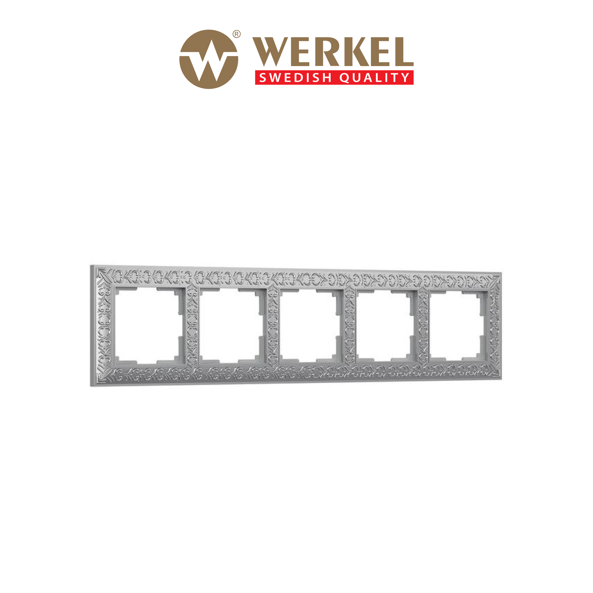 Рамка для розетки / выключателя на 5 постов Werkel WL07-Frame-05 Antik матовый хром металл, Серебристый, Antik
Рамка для розетки / выключателя на 5 постов Werkel WL07-Frame-05 Antik матовый хром металл, Серебристый, Antik