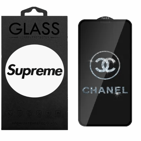 Защитное стекло для iPhone 11 Pro Max/XS Max 3D с LOGO с блестками "chanel", Защитное стекло iPhone 11 Pro Max/XS Max 3D с LOGO с блестками "chanel"
Защитное стекло для iPhone 11 Pro Max/XS Max 3D с LOGO с блестками "chanel", Защитное стекло iPhone 11 Pro Max/XS Max 3D с LOGO с блестками "chanel"