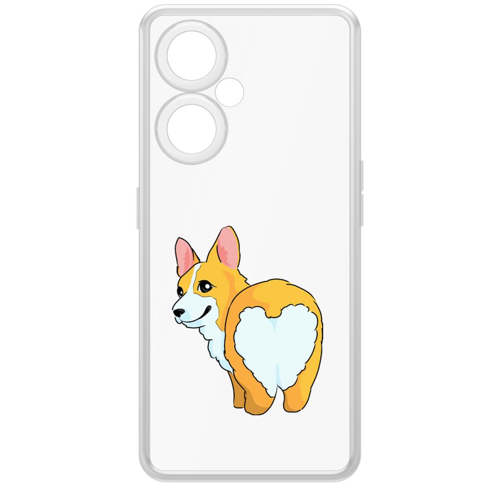 Чехол-накладка Krutoff Clear Case Рисованный корги вид 2 для OnePlus Nord CE 3 Lite, Прозрачный
Чехол-накладка Krutoff Clear Case Рисованный корги вид 2 для OnePlus Nord CE 3 Lite, Прозрачный